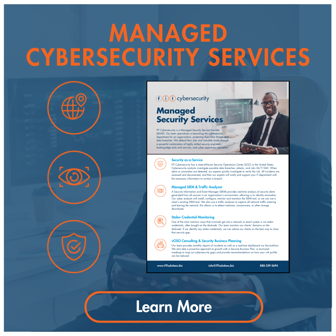 Managed Cybersecurity Services Explainer